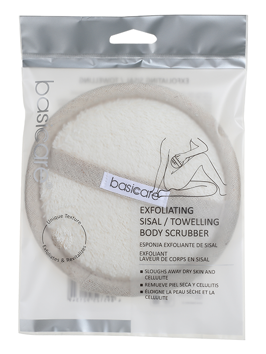 Exfoliating sisal body scrubber made from natural sisal fibre for deep cleansing-0