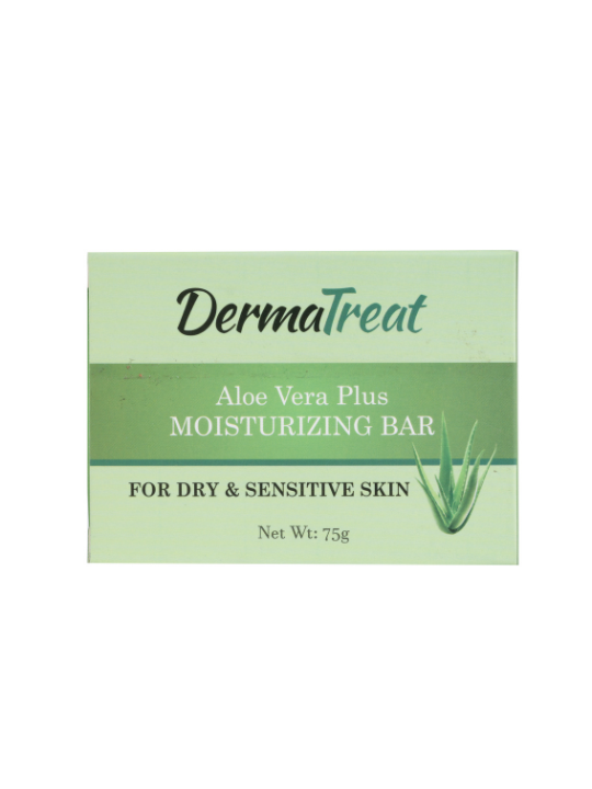 Derma Treat Aloe Vera Plus Moisturizing Bar-0
