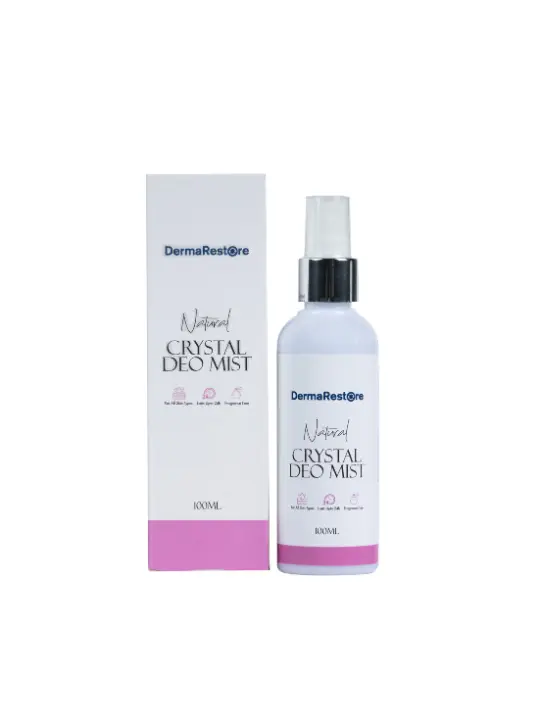 Natural Crystal Deo mist a natural solution for body odor